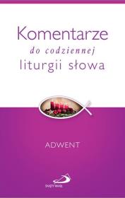 Okładka książki Komentarze do codziennej liturgii słowa. Adwent