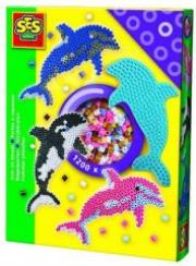 Opakowanie Koralikowe prasowanki - delfin