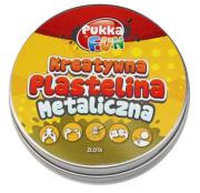 Opakowanie Kreatywna plastelina - Metaliczna złota