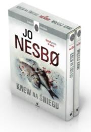Krew na śniegu / Więcej krwi. Autor: JO NESBØ. Dadada.pl Okładka książki Krew na śniegu / Więcej krwi