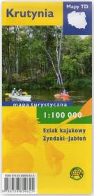 Okładka książki Krutynia, 1:100 000