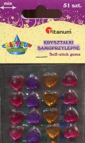 Opakowanie Kryształki samoprzylepne 51 sztuk
