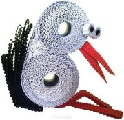 Opakowanie Kukuru. Papierowy bocian