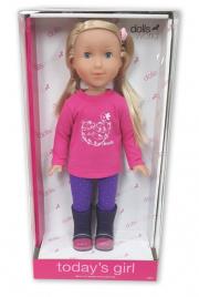 Opakowanie Lalka Today's Girl  blondynka 36 cm