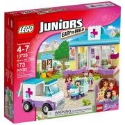 Lego Juniors Friend Lecznica dla zwierząt Mii. Autor: Juniors. Dadada.pl Okładka książki Lego Juniors Friend Lecznica dla zwierząt Mii