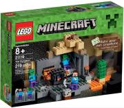 Okładka książki Lego MINECRAFT 21119 Loch