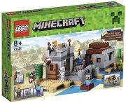 Okładka książki Lego MINECRAFT 21121 Pustynny posterunek