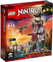 Lego Ninjago Bitwa o latarnię. Autor: Ninjago. Dadada.pl Okładka książki Lego Ninjago Bitwa o latarnię