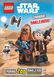 Okładka książki LEGO STAR WARS. ZADANIE: NAKLEJANIE!