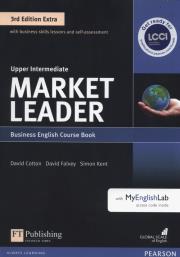 Okładka książki Market Leader Extra Upper Intermediate Course Book +DVD + MyEnglishLab