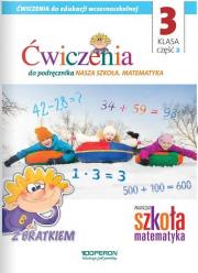 Okładka książki Nasza Szkoła. Matematyka SP 3/2 ćw. OPERON