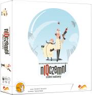 Niqczemni Szaleni naukowcy Gra planszowa. Autor: Vaccarino Donald X.. Dadada.pl Okładka książki Niqczemni Szaleni naukowcy Gra planszowa