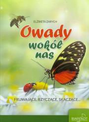 Owady wokół nas. Autor: Elżbieta Zarych. Dadada.pl Okładka książki Owady wokół nas