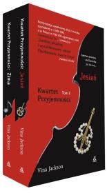 PAKIET Kwartet Przyjemności (Jesień, Zima). Autor: Jackson Vina. Dadada.pl Okładka książki PAKIET Kwartet Przyjemności (Jesień, Zima)