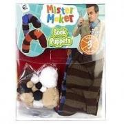 Pan Robótka - Skarpetkowe pacynki. Wydawca: Mister Maker. Dadada.pl Opakowanie Pan Robótka - Skarpetkowe pacynki