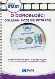 Pewny start O doroslości Oglądam uczę się potrafię Karty demonstracyjne i filmy sytuacyjne dla uczniów ze specjalnymi potrzebami edukacyjnymi. Autor: praca zbiorowa. Dadada.pl Okładka książki Pewny start O doroslości Oglądam uczę się potrafię Karty demonstracyjne i filmy sytuacyjne dla uczniów ze specjalnymi potrzebami edukacyjnymi