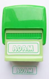 Opakowanie Pieczątka imienna Adam