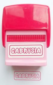 Opakowanie Pieczątka imienna Gabrysia