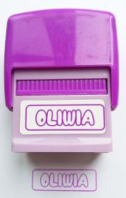 Opakowanie Pieczątka imienna Oliwia