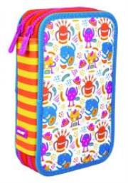 Opakowanie Piórnik 2 poz. z wyprawką Scary Monsters MILAN