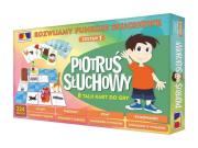 Okładka książki Piotruś słuchowy 8 talii do gry