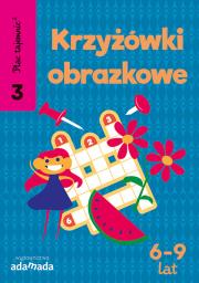 Plac tajemnic 2 Krzyżówki obrazkowe 3 (6-9 lat). Autor: Aleksandra Golecka-Mazur. Dadada.pl Okładka książki Plac tajemnic 2 Krzyżówki obrazkowe 3 (6-9 lat)