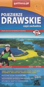 Okładka książki Pojezierze Drawskie część zachodnia 1:50 000