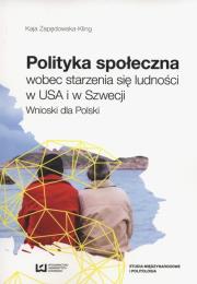 Okładka książki Polityka społeczna wobec starzenia się...