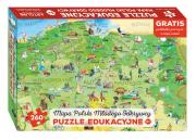 Polska Młodego Odkrywcy puzzle dla dzieci. Wydawca: Artglob. Dadada.pl Opakowanie Polska Młodego Odkrywcy puzzle dla dzieci