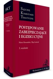 Okładka książki Postępowanie zabezpieczające i egzekucyjne