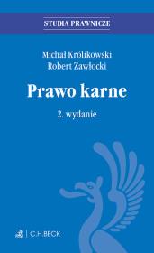 Prawo karne. Autor: Zawłocki Robert. Dadada.pl Okładka książki Prawo karne