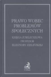 Okładka książki Prawo wobec problemów społecznych