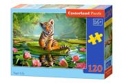 Opakowanie Puzzle 120 Tiger Lily CASTOR