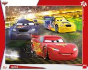 Okładka książki Puzzle 40 Ramkowe Auta: Zwycięstwo DINO