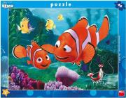 Okładka książki Puzzle 40 Ramkowe Nemo DINO