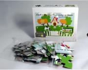 Opakowanie Puzzle. Domek. Niech Ci Pan błogosławi