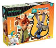 Opakowanie Puzzle dwustronne Maxi 150 el. Zwierzogród