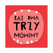 Okładka książki Raz, dwa, TRZY mówimy