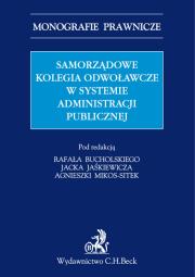 Opakowanie Samorządowe kolegia odwoławcze w systemie administracji publicznej