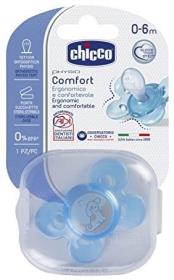 Opakowanie Smoczek silikonowy Physio Comfort 0-6m niebieski