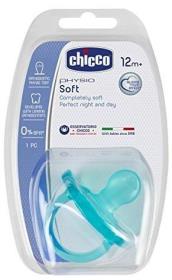 Opakowanie Smoczek silikonowy Physio Soft 12m+ niebieski