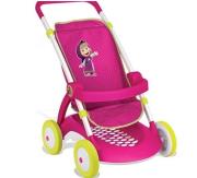 Spacerówka z koszykiem Masza i Niedźwiedź. Autor: Masha i Niedźwiedź. Dadada.pl Okładka książki Spacerówka z koszykiem Masza i Niedźwiedź