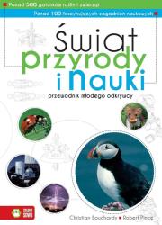Świat przyrody i nauki Przewodnik młodego odkrywcy. Autor: TBH180 Christian Bouchardy, ROBERT PRINCE. Dadada.pl Okładka książki Świat przyrody i nauki Przewodnik młodego odkrywcy