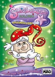 Okładka książki Świąteczne kolorki Krasnoludki