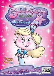 Okładka książki Świąteczne kolorki Księżniczki