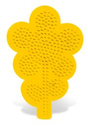 Opakowanie Szablon do układanie koralików Kwiatek