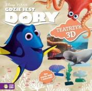 Okładka książki Teatrzyk 3D. Gdzie jest Dory?