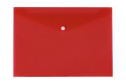 Okładka książki Teczka koperta A4 satyna czerwona TSk-01-01