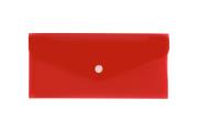 Okładka książki Teczka koperta dl satyna czerwona TKS-03-01