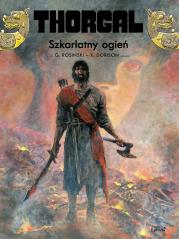 Thorgal T.35 Szkarłatny ogień. Autor: Xavier Dorison Grzegorz Rosiński. Dadada.pl Okładka książki Thorgal T.35 Szkarłatny ogień